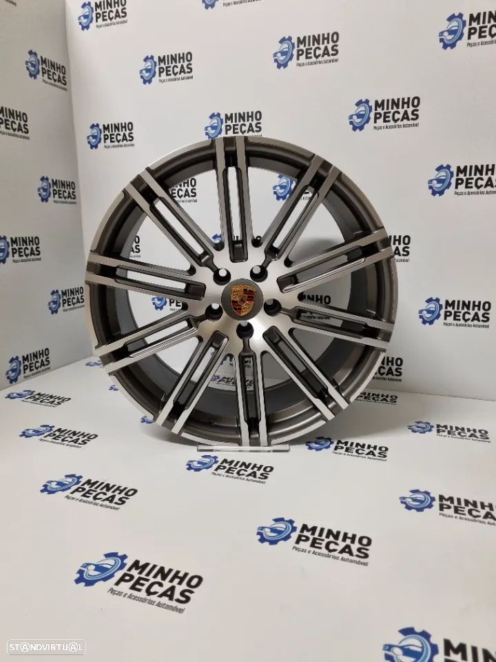 Jantes Porsche Macan Turbo em 20 (5x112) GunMetal - 8