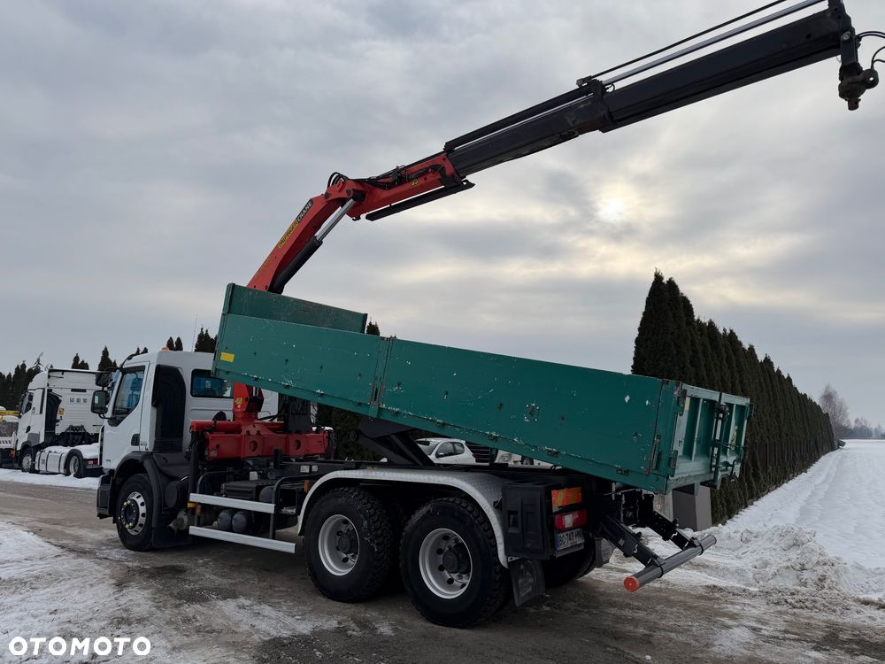 Renault PREMIUM LANDER 380 DXI 6X4 // DŹWIG HDS PALFINGER PK15500 RADIO PILOT // - 7