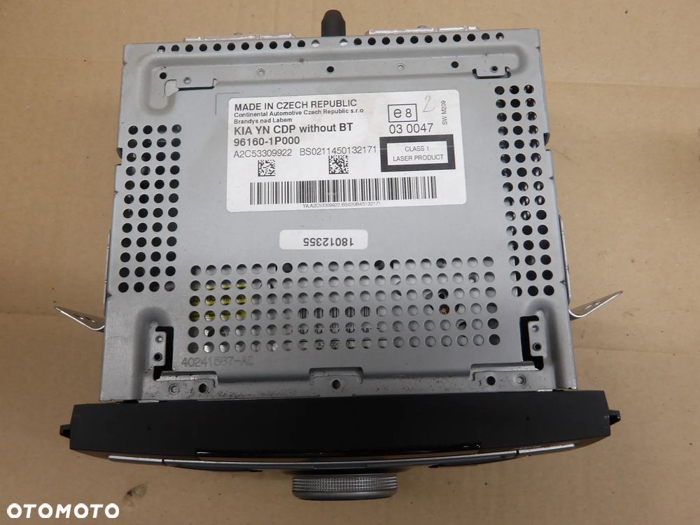 KIA VENGA 5D 09-14 1.4 CRDI RADIO 96160-1P000 - 2