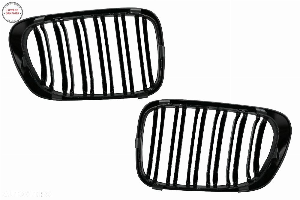 Grile Centrale BMW 3 Series E46 Coupe Cabrio 2 Doors Non Facelift (1999-2002) Negr- livrare gratuita - 7