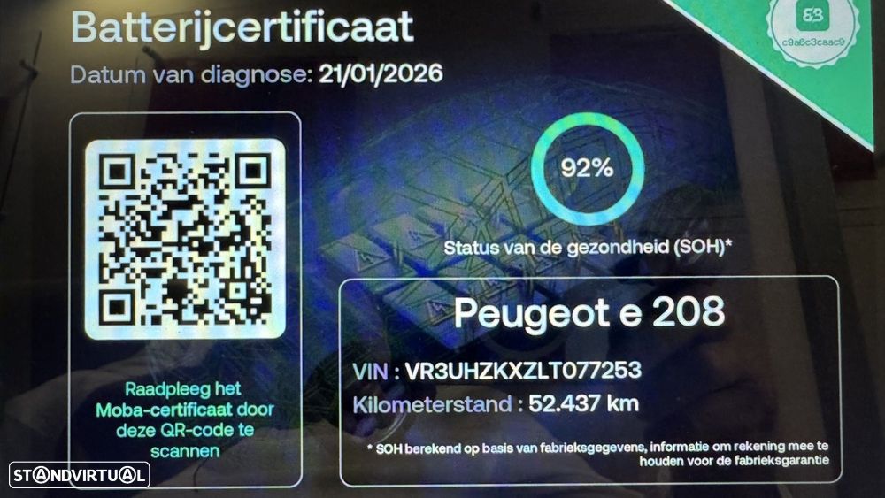 Peugeot e-208 50 kWh Allure Pack - 24