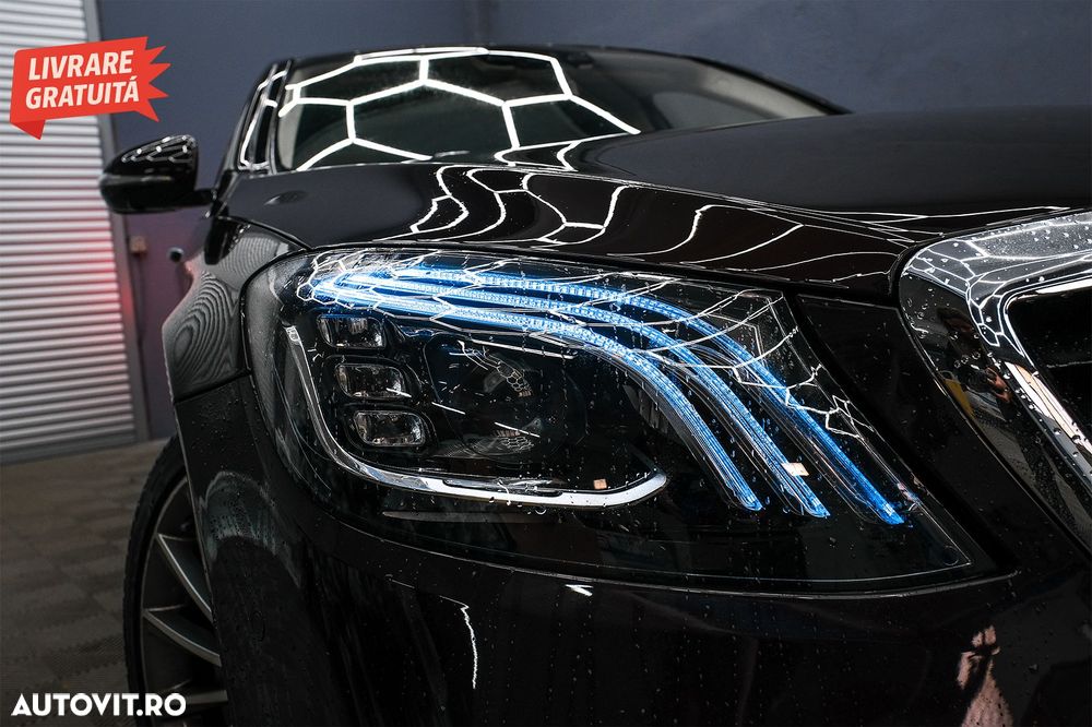 Bandouri Laterale cu Stickere Laterale Negru Mat si Lampi Semnalizare Mercedes G-C- livrare gratuita - 18