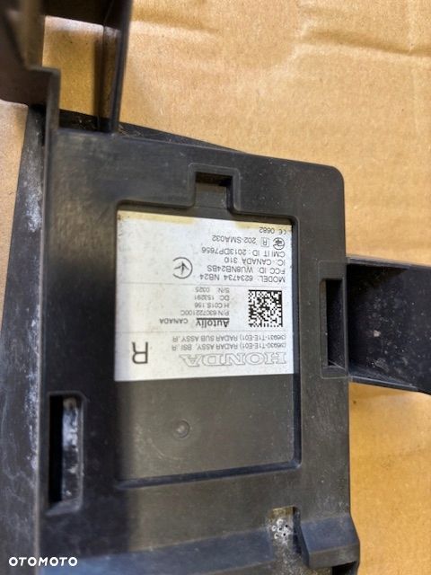 honda cr-v iv radar asystent martwego pola prawy 36930-t1e-e01 12-17 ramka - 2