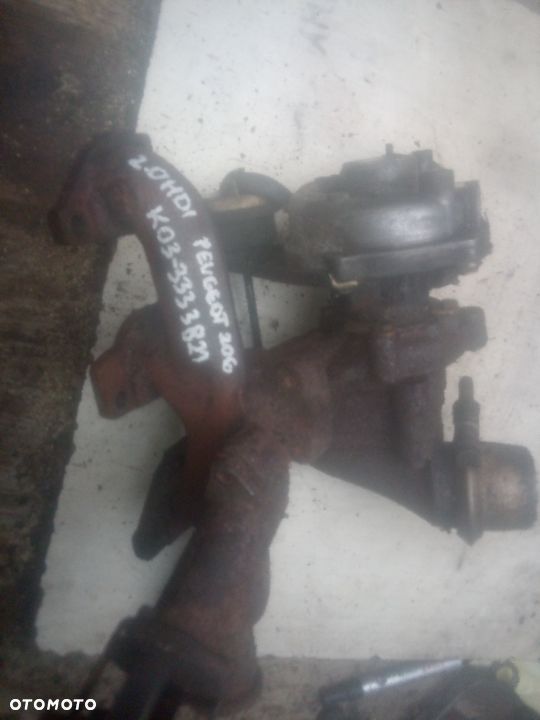 Peugeot 307  merlingo 206 xsara  2,0HDI turbosprężarka K033333821 - 1