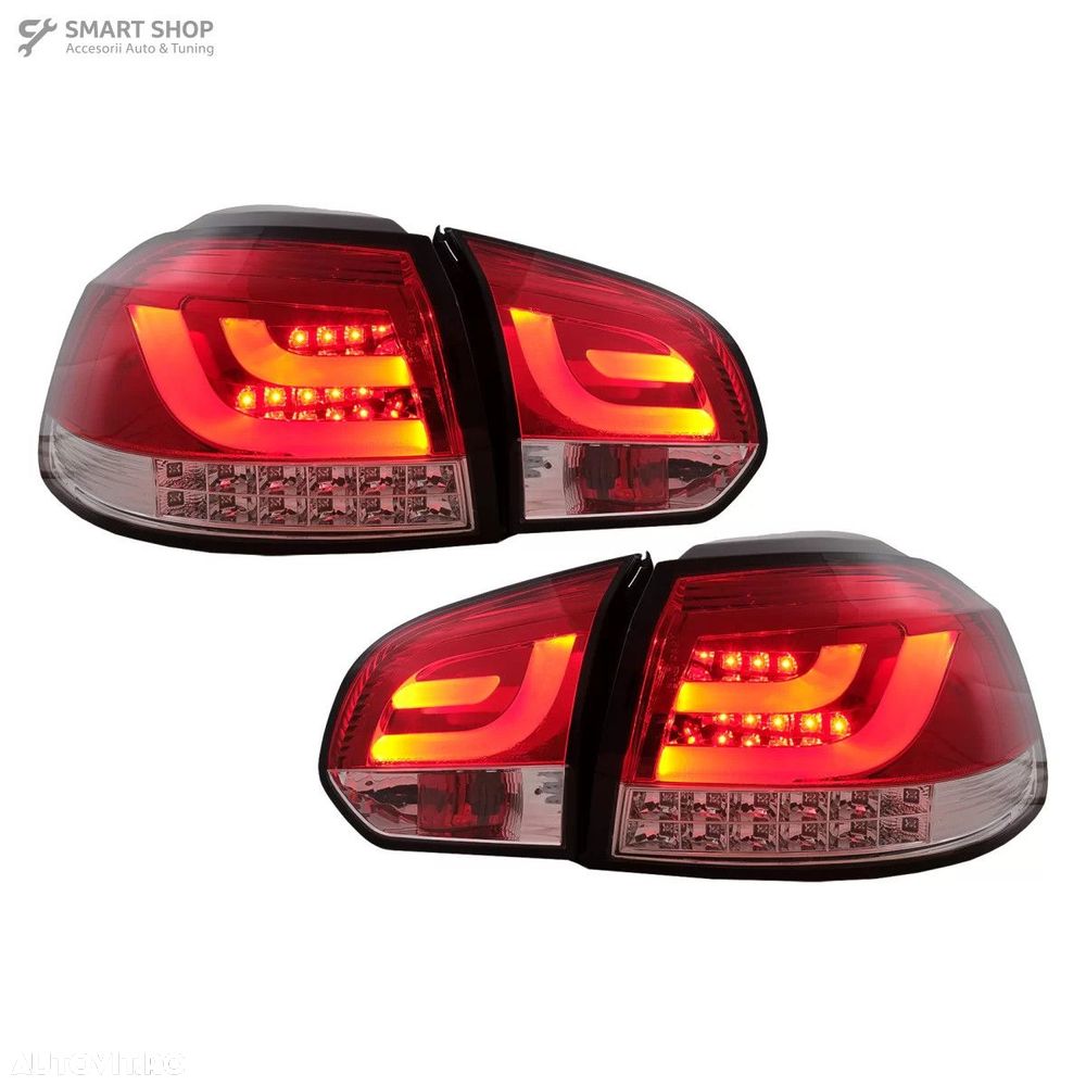 Stopuri LED VW Golf 6 VI Hatchback (2008-2013) Rosu Clar - 1