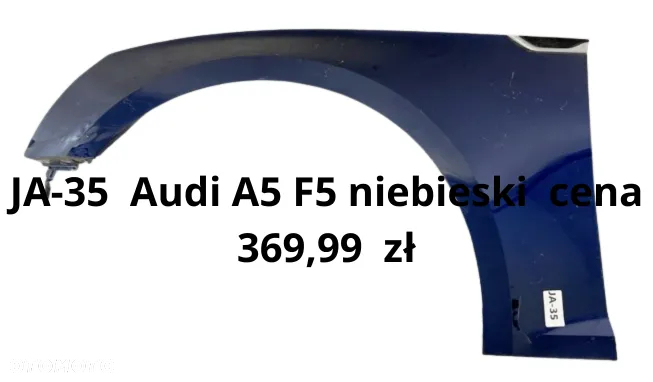 AUDI Q5  A5 II F5 15-14 błotnik przedni lewy 8W6821091 / A4 B8 Lift 12-16 8K0821105J - 2
