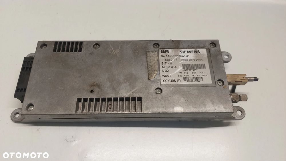 MODUL STEROWNIK TELEFONU BMW E46 6922942 SLASK WYSYLKA VAT - 1