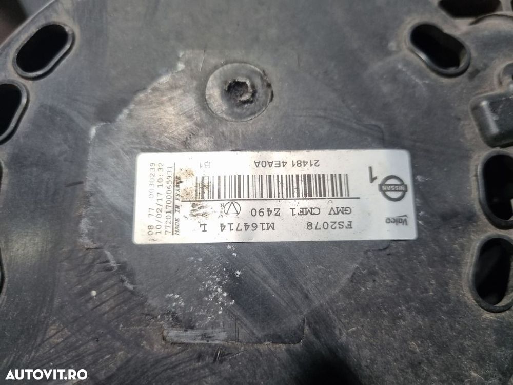 Electroventilator Renault Kadjar 1.2 B 2015 - 2018 Manuala 6 Trepte (1310) 214814EA0A - 2
