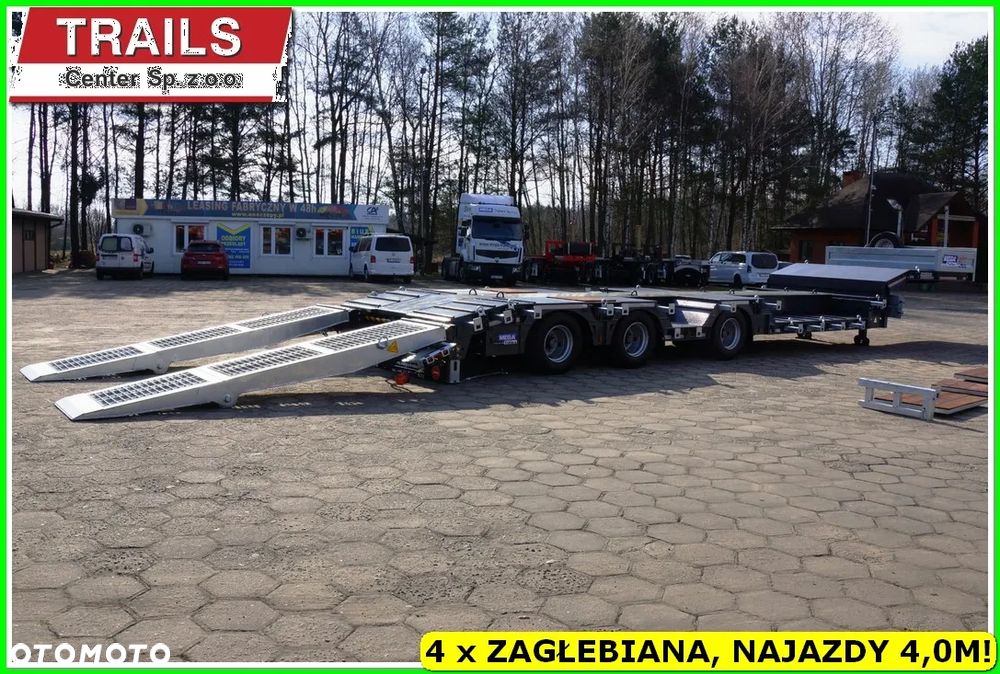 Inny Niskopodłogowa + zagłebienia na koła, oś skrętna, NAJAZDY DŁUGIE 4,0 M. !!! - 40