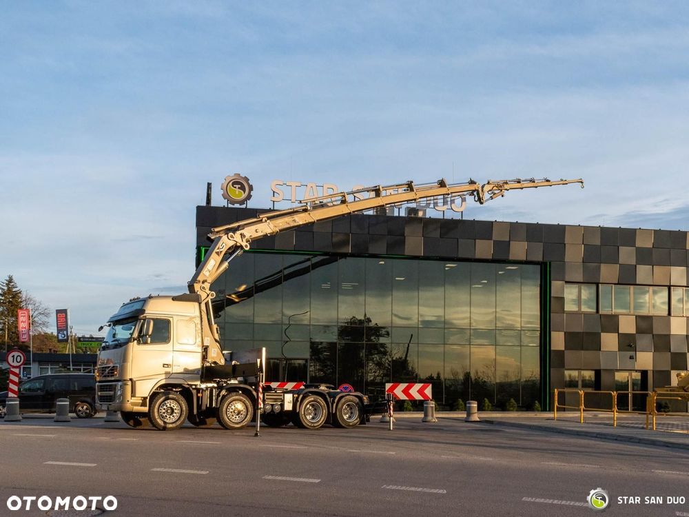 Volvo FH540 8x4 HIAB 477 E-6XS HDS Żuraw Fly Jib Wciągarka - 4
