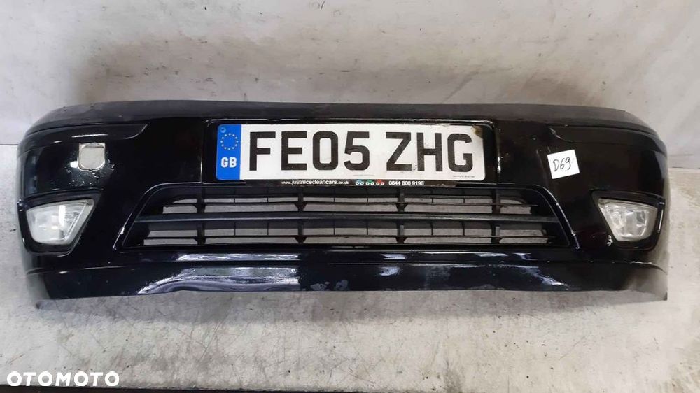 $ ZDERZAK PRZÓD PRZEDNI DO FORD FOCUS MK1 I LIFT FL HALOGENY F8 CZARNY - 1