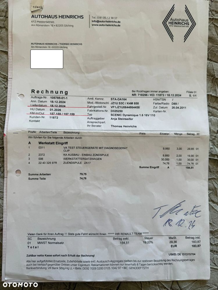 Renault Scenic 1.6 16V 110 Dynamique - 26