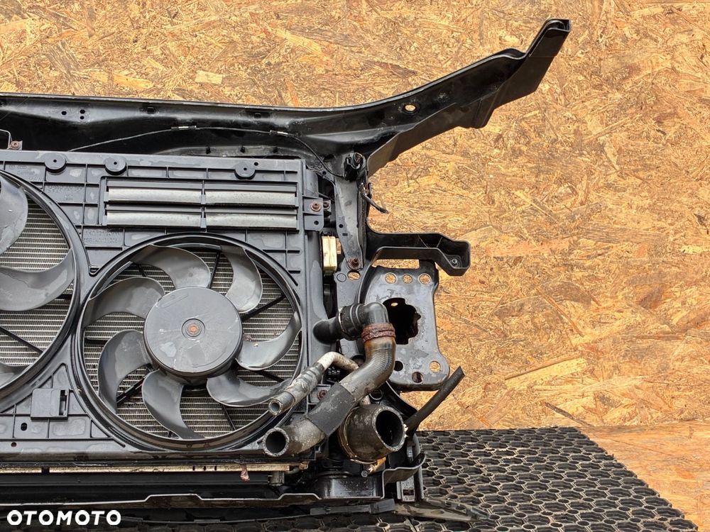 VW PASSAT B7 1.6 TDI CAY PAS PRZEDNI CHŁODNICA WENTYLATOR KOMPLET - 9