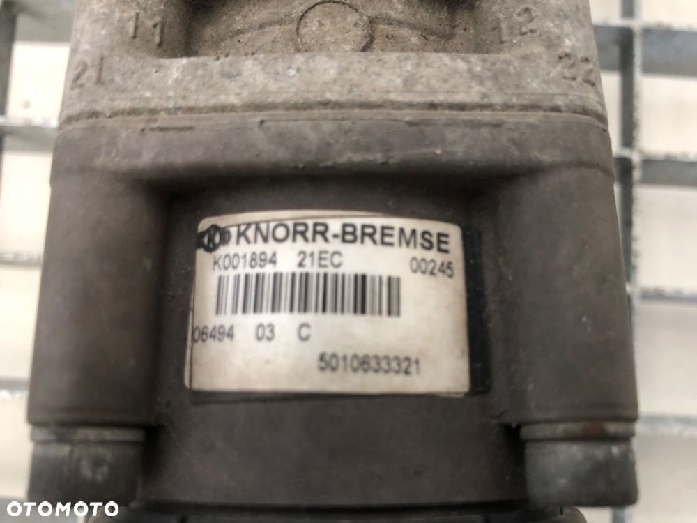 ZAWÓR GŁÓWNY HAMULCA  RENAULT TRUCKS PREMIUM 1996 - 2022 DXI 11 450-EC06 K001894 5010633321 - 4