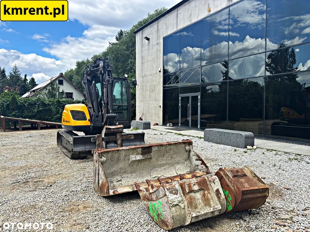 Mecalac 8 MCR MINI-KOPARKA 2012R. | MECALAC 6 MCR, JCB 8065 8080 8085 85 Z VOLVO ECR 88, CAT 308, 307 , BOBCAT 80 KOMATSU PC 88 - 8