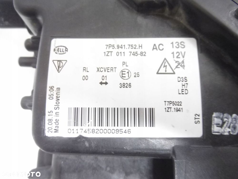 porsche cayenne 7p lift lampa przód prawa - 4
