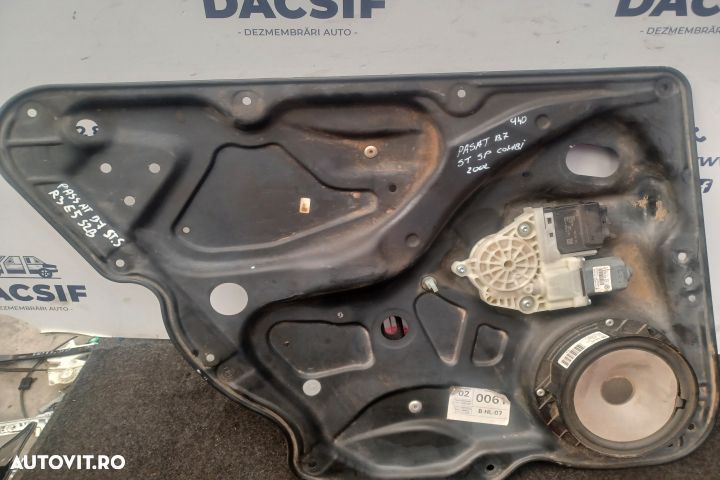 Macara geam spate stanga electrica 3AA839755  3C0959703  3C0959795 3A - 1