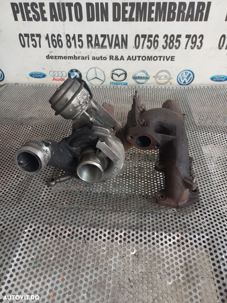 Turbo Turbina Fiat Doblo Multipla Stilo Bravo Alfa Romeo 147 1.9 Jtd Cod  - Dezmembrari Arad - 2