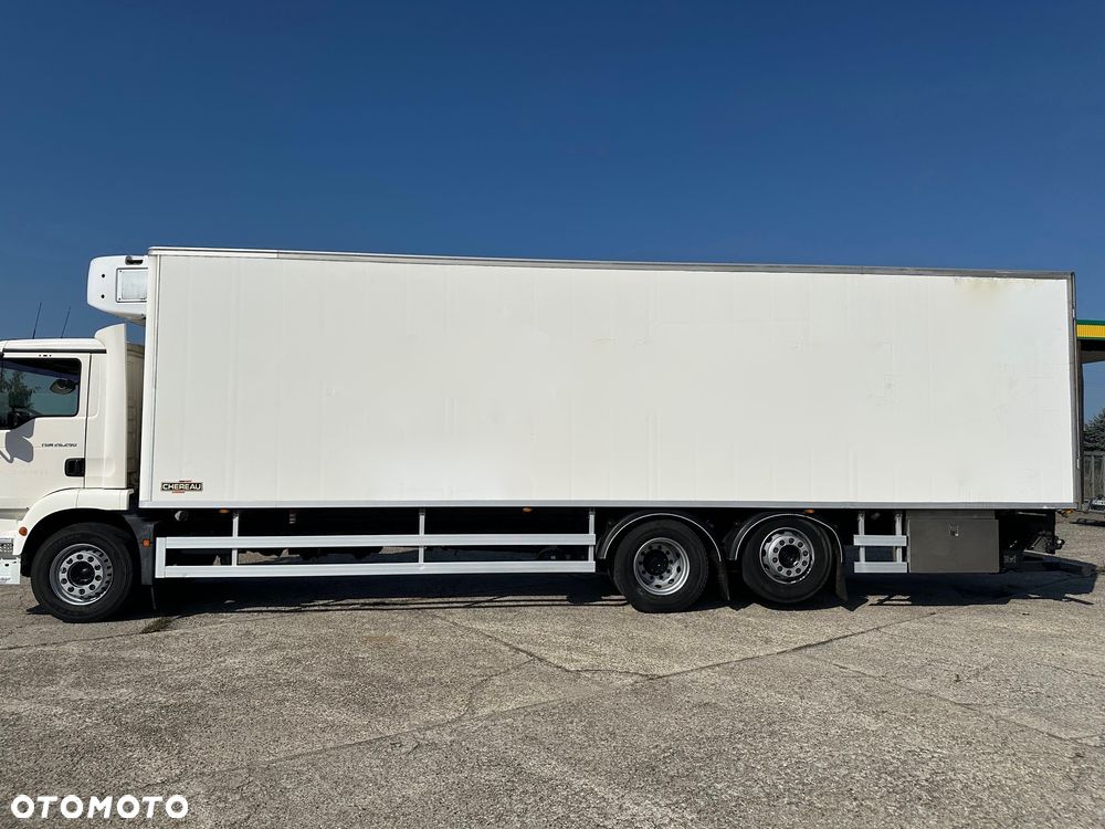 MAN TGM 26.290 CHLODNIA CHERREAU  -CARRIER 950. 24 PALETY - 4