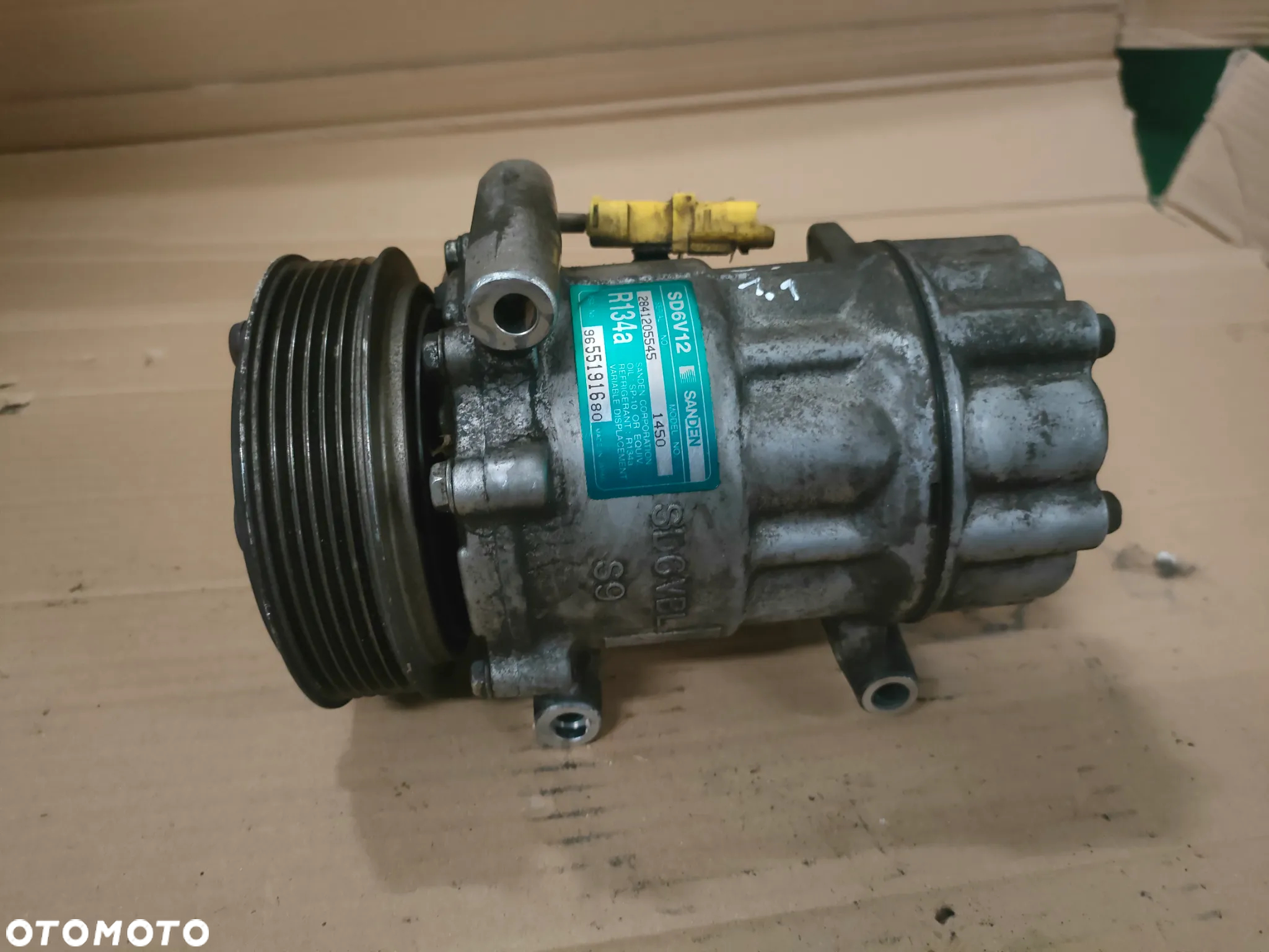 CITROEN C3 1.1 KOMPRESOR KLIMATYZACJI SPRĘŻARKA 9655191680 - 2