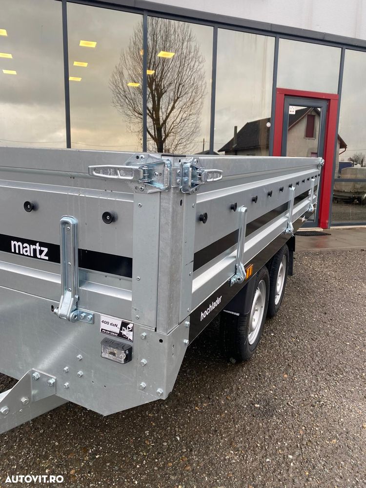 Martz Remorca auto Hochlader 300/150/40  2 axe 750kg - 3
