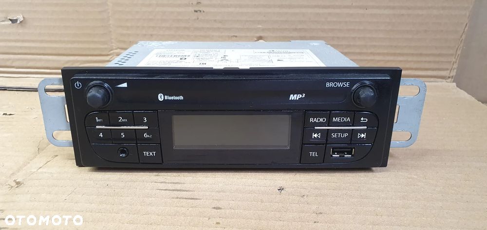 Radio radioodtwarzacz oryginał Opel Vivaro B Trafic III 281151657R 93458873 - 1