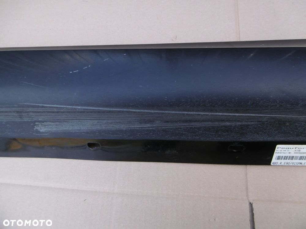 Listwy nakładki progowe progi m-pakiet bmw e90 e91 475 475/9 komplet - 15