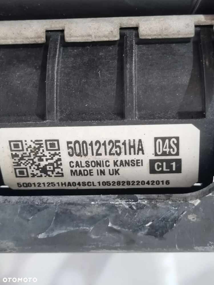 VW GOLF VII R GOLF GTI AUDI S3 AUDI TT 2.0 TFSI  DODATKOWA CHŁODNICA WODY 5Q0121251HA - 5