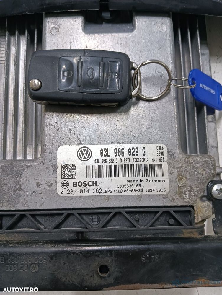 Kit pornire  VOLKSWAGEN TIGUAN CBA automat an 2009 5N_ 2007 - > 2.0 TDI CBAB 0281014262 03l906022g - 2