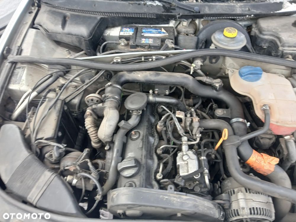 audi a4 b5 silnik 1.9 afn skrzynia dhf sanki belka przód tył wahacz zacisk zwrotnica maglownica głowica - 2
