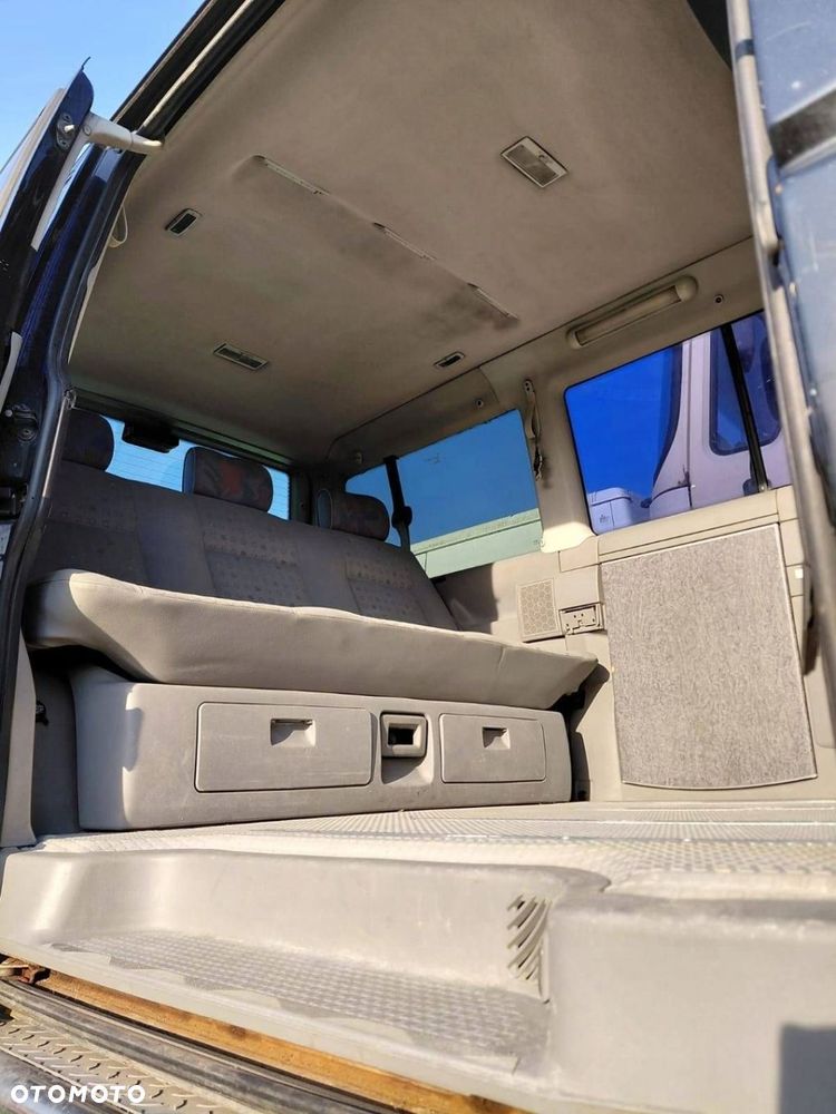 KOMPLETNE WNĘTRZE FOTELE ŁÓŻKO STOLIK BOCZKI WSZYSTKO VW T4 MULTIVAN CAMPER - 13