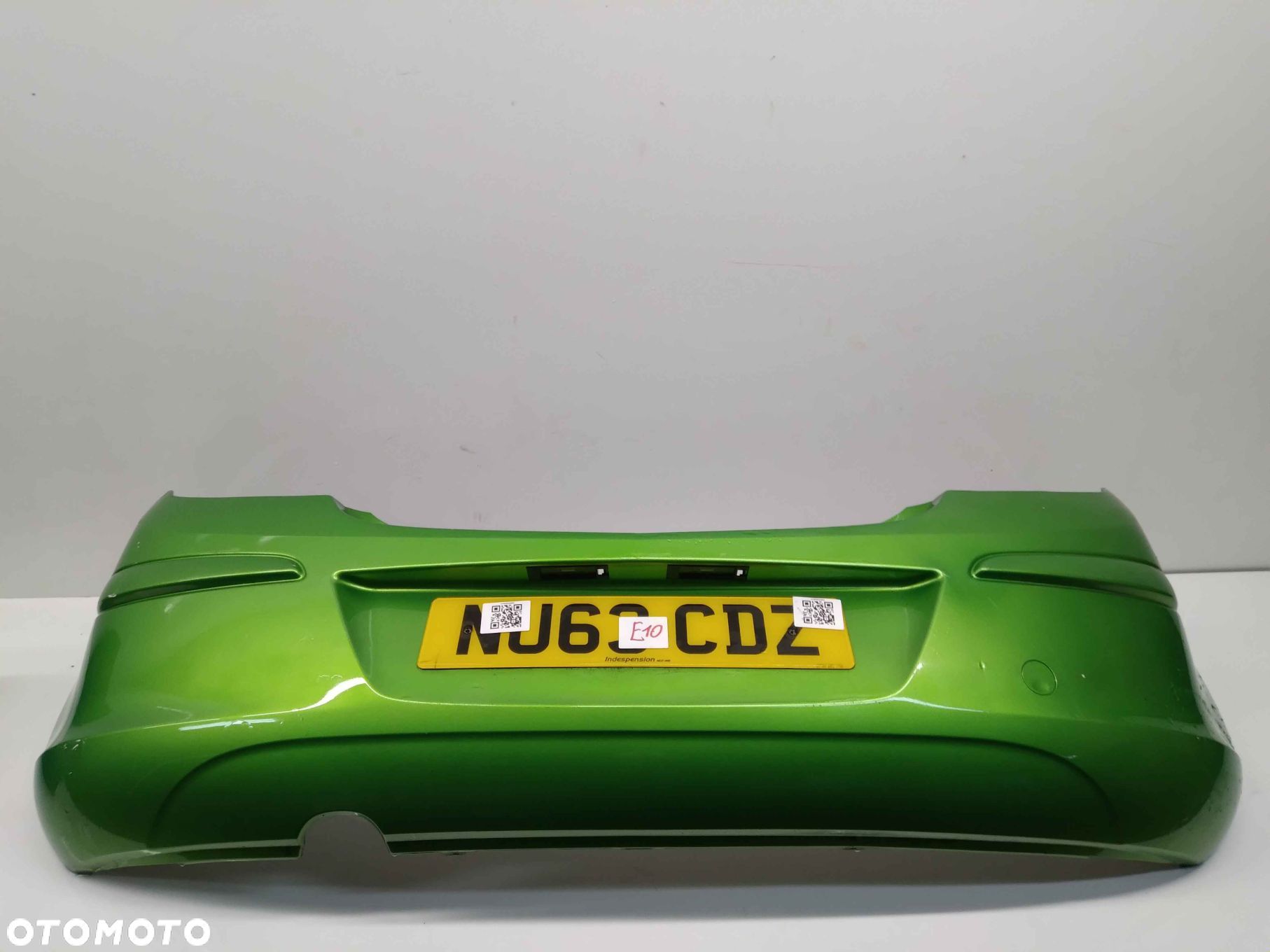 } ZDERZAK TYL TYLNY OPEL CORSA D Z30P ZIELONY 3D 3 DRZWI HB - 1