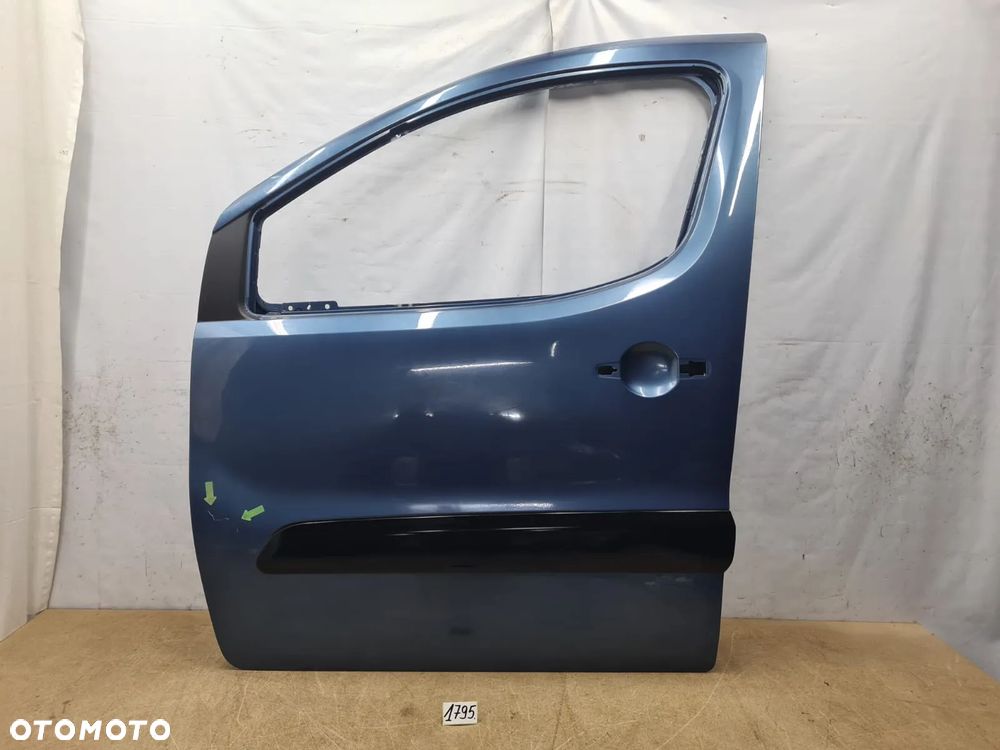 CITROEN BERLINGO II 2 III 3 PARTNER II 2 DRZWI LEWE PRZEDNIE LEWY PRZÓD - 1