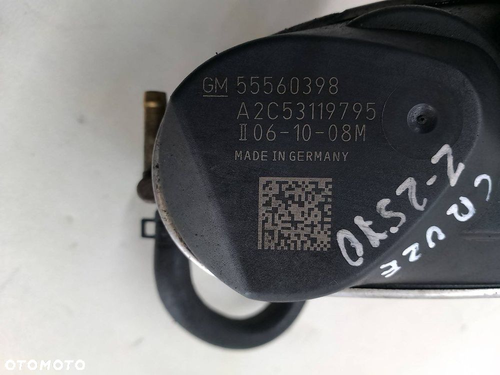 PRZEPUSTNICA CHEVROLET CRUZE 55560398 A2C53119795  VDO 1.6 16V - 3