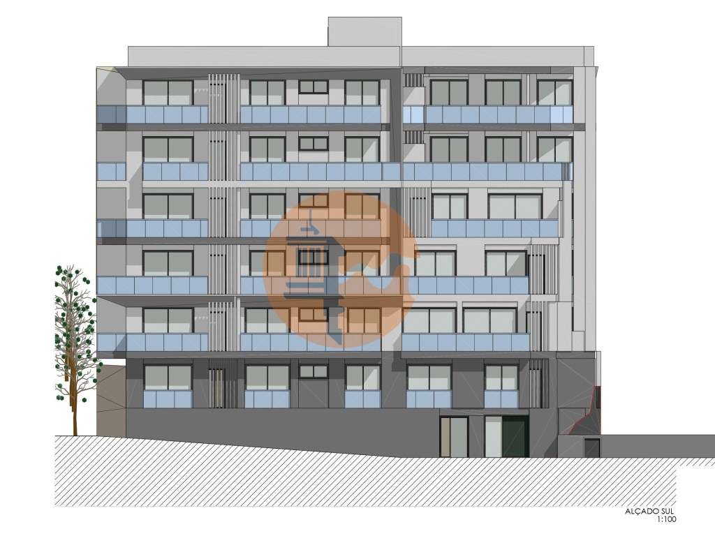 Projeto Aprovado para 46 Apartamentos em Quarteira - Grande imagem: 4/20