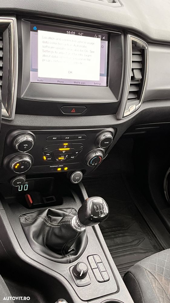 Ford Ranger 2.0 EcoBlue 170 CP 4x4 Cabina Dubla XLT - 13