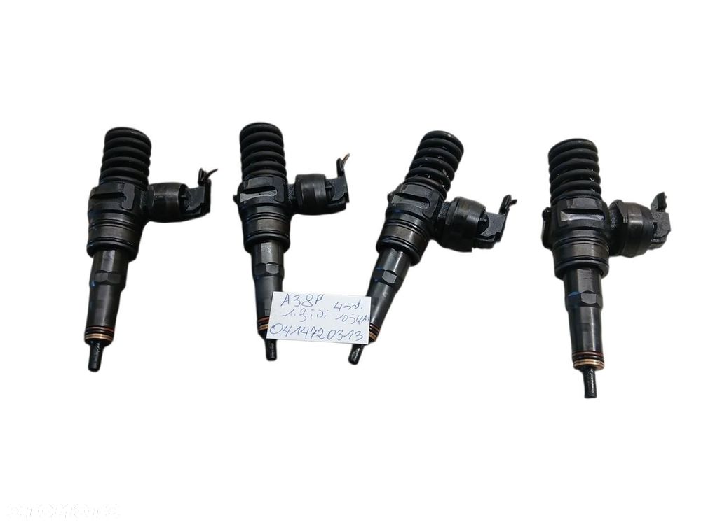 WTRYSK WTRYSKI POMPOWTRYSKI AUDI A3 8P 1.9 TDI 038130073BR 0414720313 A3 8P - 1