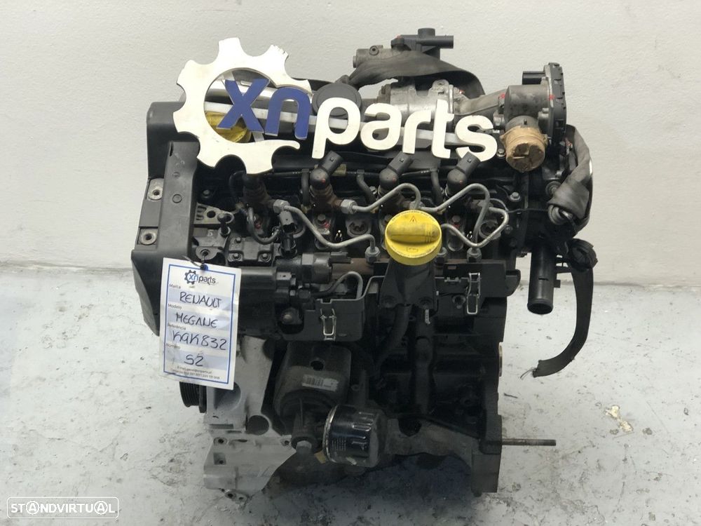 Motor RENAULT GRAND SCNIC III (JZ0/1_) 1.5 dCi | 04.09 -  Usado REF. K9K832 - 1