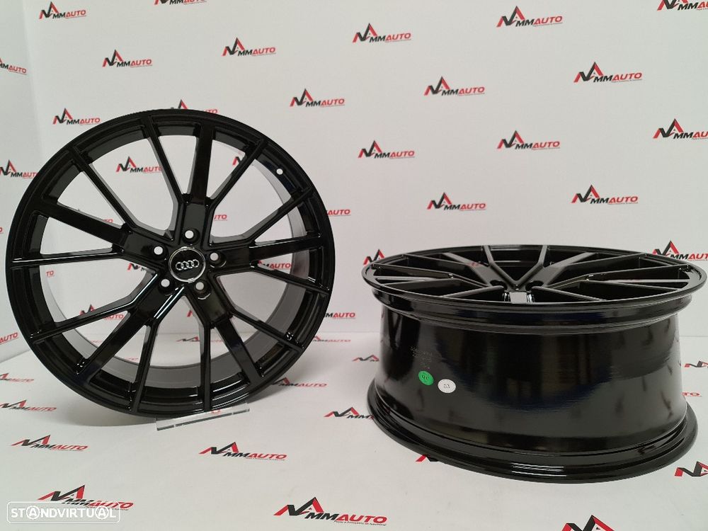 Jantes look Audi RS6 4G C7 Preto Brilho 21 - 3