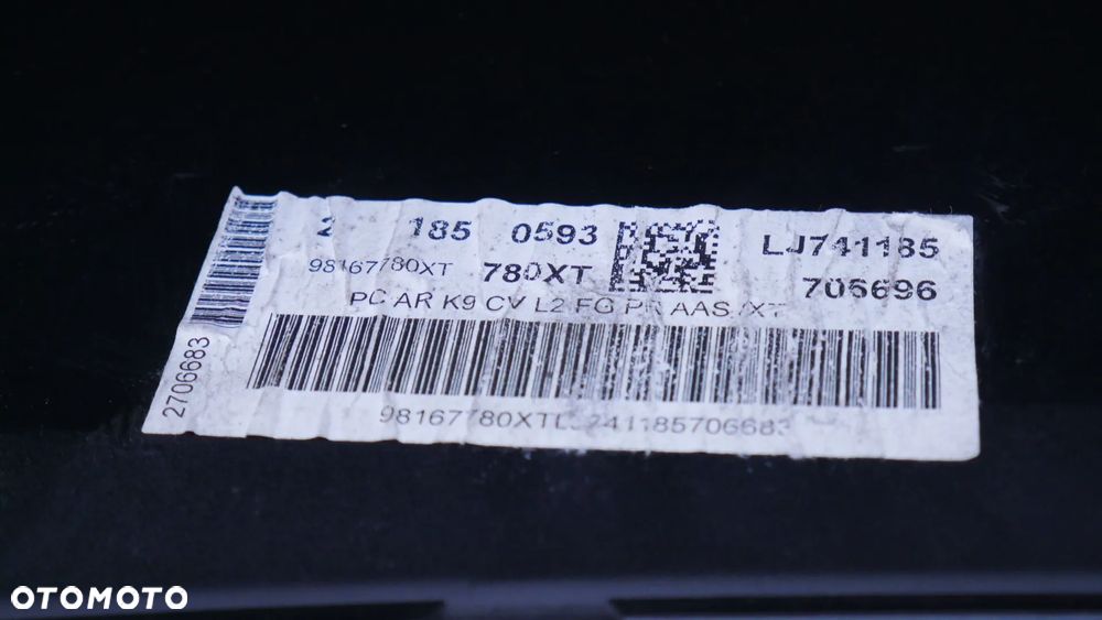 ZDERZAK TYŁ TYLNY PDC RIFTER BERLINGO IV 4 PARTNER IV 4 COMBO E DOBLO PROACE CITY 98167780 - 9