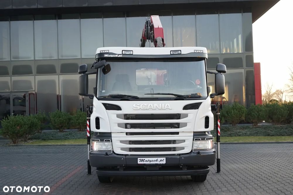 Scania P 280 / 4X2 / RAMA - 4,9 M / + HDS HMF 635 / UDŹWIG 1 500 KG / MAX WYSÓW 6,9 M / CHWYTAK / - 3
