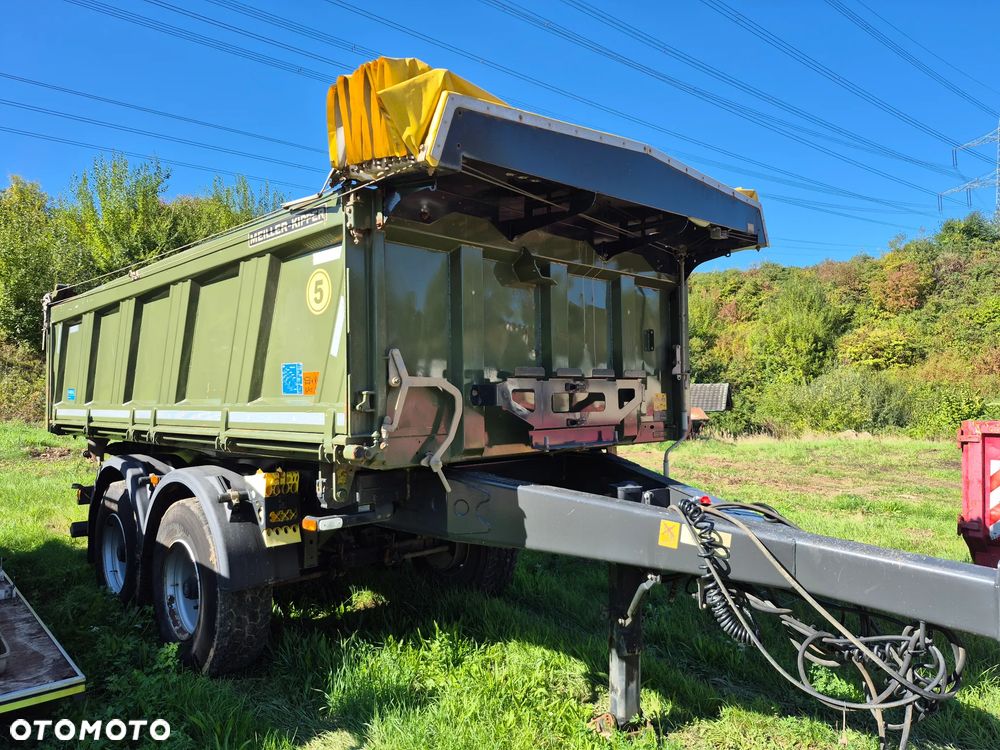 Meiller PIĘKNA PRZYCZEPA TANDEM WYWROTKA MEILLER MZDA HYDROBURTA - 3
