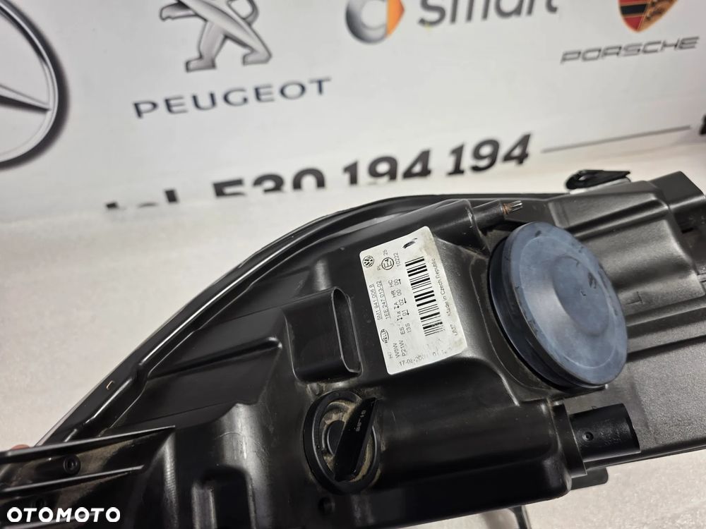 VW GOLF V 5 PLUS + 5M0 04-08 PRAWA LAMPA PRZEDNIA PRZÓD HELLA NR 5M1941006B NR AUKCJI LPP360 - 13