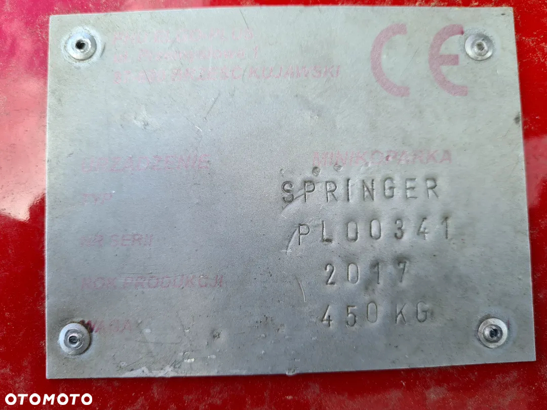 Bobcat Minikoparka Springer HONDA - 3