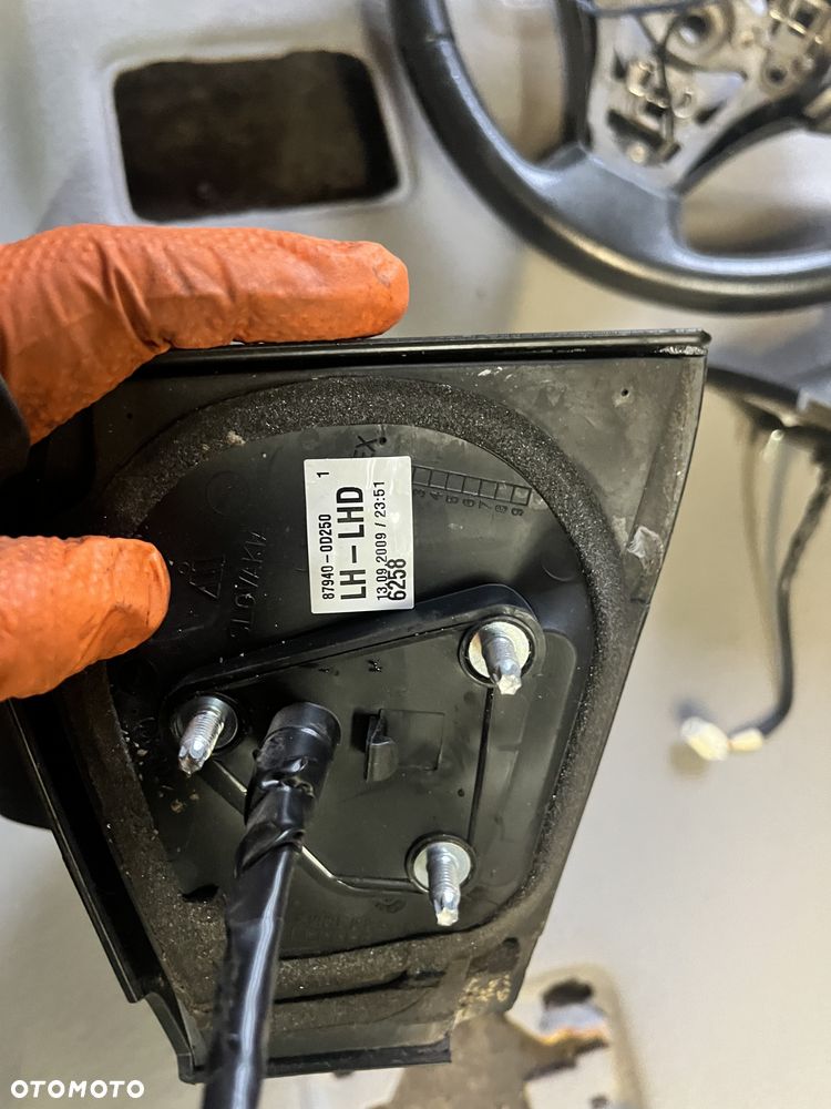 Lusterko zewnętrzne prawe, lewe Toyota Yaris Lift 09-11r. - 3