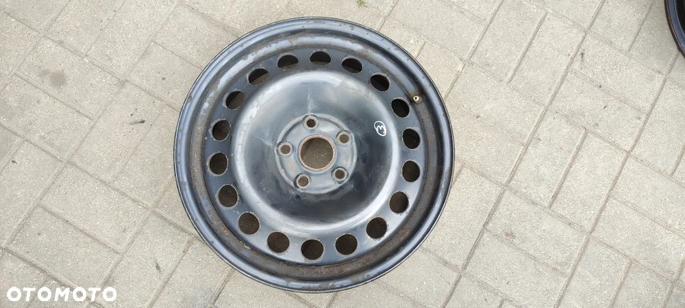 FELGI STALOWE 5x112 6.5Jx17 CALI ET38 VW TIGUAN KOMPLET 4 SZTUKI - 4