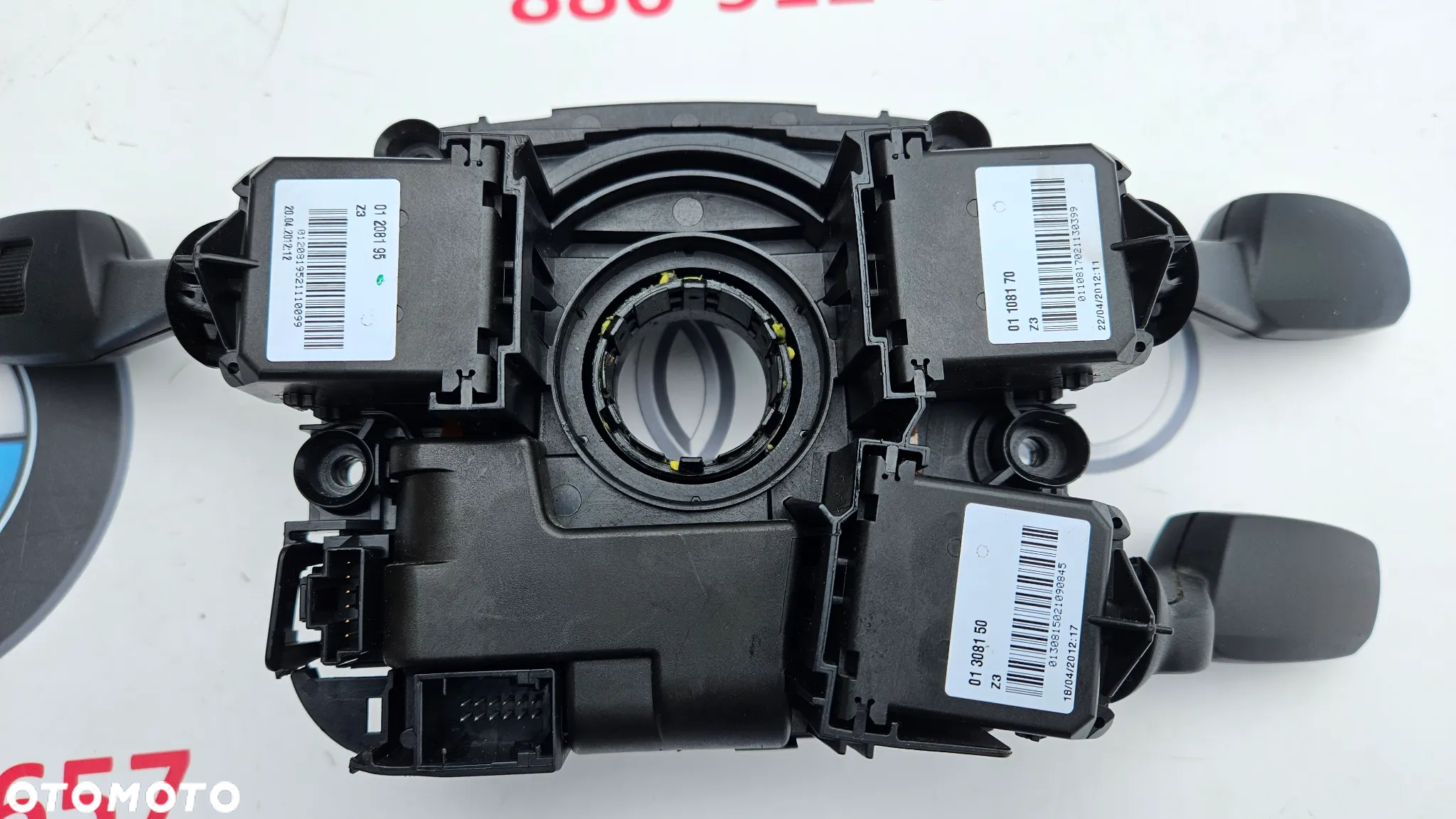 BMW X6 E71 LIFT LCI Manetki Przełącznik Zespolony Taśma Kaseta sprzęgacza obrotowego Pająk 9122509 9169072 - 10
