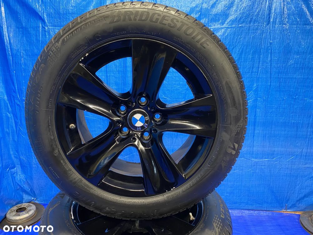 KOŁA KOŁO 17 FELGA ALUMINIOWE ALUSY 17" x 8J  5X120 ; 72,6mm ET30 CZUJNIKI KOMPLET ; OPONY LETNIE LATO BRIDGESTONE ; BMW E60 E61 E90 E91 E92 E93 F06 F07 F10 F11 F12 F13 F30 F31 F32 F33 F34 F36 ORYGINAŁ  6790172 BMW - 8