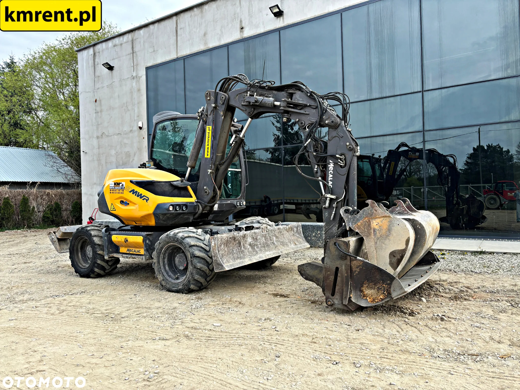 Mecalac 9 MWR KOPARKA KOŁOWA 2019R. | MECALAC 11 KOMATSU PW 98 TEREREX TW 95 110 WACKER NEUSON 100 YANMAR - 5