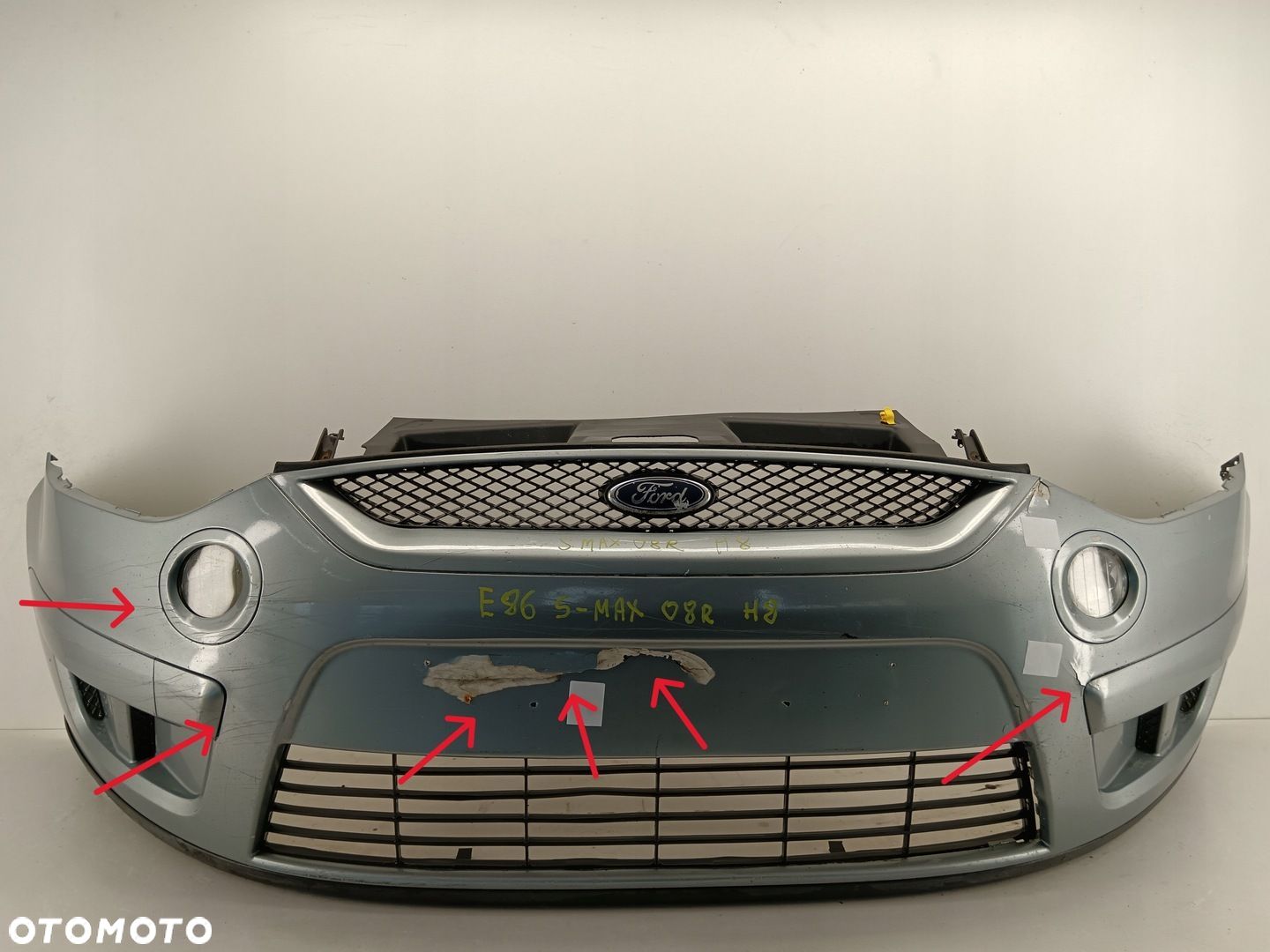 ZDERZAK PRZEDNI PRZÓD GRILL FORD S-MAX 06-10 - 1